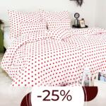  EMI Róma pamut ágyneműhuzat: Standard egyszemélyes szett 1x (200x140) + 1x (90x70) cm