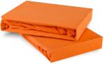  EMI narancssárga 100% pamutjersey gumis lepedő: Lepedő 160 x 200 cm