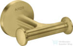 Hansgrohe AXOR UNIVERSAL CIRCULAR dupla akasztó, szálcsiszolt sárgaréz hatású 42812950 (42812950)