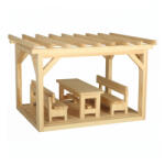 Walachia fa építőkészlet Pergola 110 db (W63)