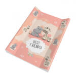  Babastar merev pelenkázó lap 50*70 cm - Best friend's ! barack