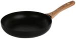 Altom Design Tigaie Natura Light, aluminiu, negru, antiaderenta, 24 cm