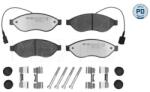 MEYLE set placute frana, frana disc MEYLE -PD: Advanced performance and design. 025 244 6819-2/PD (025 244 6819-2/PD)
