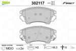 VALEO set placute frana, frana disc VALEO 302117 - automobilus