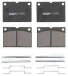 SBP set placute frana, frana disc SBP 07-AG027 (07-AG027)