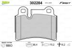 VALEO set placute frana, frana disc VALEO ESSENTIAL 302284 (302284)