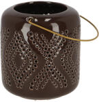 Esschert Design Kerámia lámpás, barna, 13 cm (TR011-B)