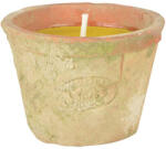 Esschert Design Citrusos gyertya terrakotta cserépben (FF254)