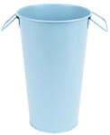 Esschert Design Fém váza, 1, 2 literes, világoskék, 18 cm (EL106-VK)