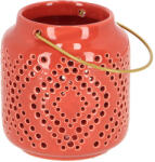 Esschert Design Kerámia lámpás, rozsdavörös, 11 cm (TR010-RV)