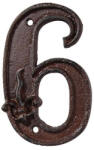 Esschert Design Öntöttvas házszám, 6 (DB62-6)