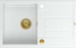 Quadron Morgan 111 white/gold Chiuveta