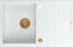 Quadron Morgan 111 white/copper Chiuveta
