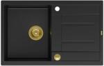 Quadron Morgan 111 carbon black/gold Chiuveta