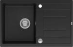 Quadron Morgan 111 carbon black/inox Chiuveta