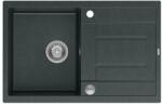 Quadron Morgan 111 black diamond/inox Chiuveta