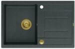 Quadron Morgan 111 black diamond/gold Chiuveta