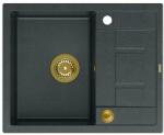 Quadron Morgan 116 black diamond/gold Chiuveta