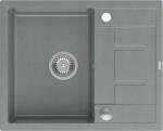 Quadron Morgan 116 grey/inox Chiuveta