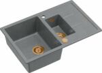 Quadron Morgan 156 grey/copper Chiuveta