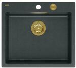 Quadron Morgan 110 black diamond/gold Chiuveta