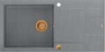 Quadron Unique Evan 146 XL grey/copper Chiuveta