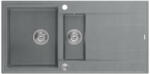 Quadron Unique Evan 156 grey/inox Chiuveta