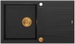 Quadron Evan 111 carbon black/copper Chiuveta