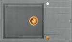 Quadron Evan 136 XL grey/copper Chiuveta