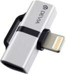  DV Adapter Ezüst Lightning - 2X Lightning