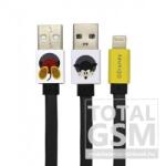  USB kábel Disney - Mickey Apple iPhone 5 / 5S / SE / 5C / 6 / 6S / 6 Plus / 6S Plus / 7 / 7 Plus / 8 / 8 Plus / X / XS / XS Max / XR / 11 / 11 Pro / 11 Pro Max lightning 8pin 1 méter szürke