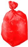 PROLINE Saci Menaj Polietilena 120l / Rosu, 10/set (41204) - pcone