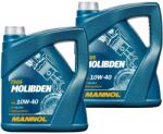 MANNOL 2бр X 4л Масло MANNOL MOLIBDEN 10W40 (MN Molibden 10W40 8L)