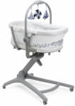 Chicco Baby Hug PRO 5in1 bölcső-etetőszék-szék 0-15 kg , 0-3 év, White Cream