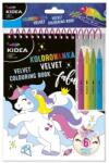kidea mágikus bársonyos színezőfüzet - unikornisos (KVDKA)