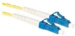 ACT LSZH Singlemode 9/125 OS2 fiber cable simplex with LC connectors 2m Optikai kábel Sárga (RL9992)