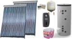 SUNSYSTEM Sistem solar presurizat , 2x Panou Sunsystem VTC 20 tuburi, Boiler cu 2 serpentine FV30067S21, 9000 W, 300 l, controller, vas expansiune, grup pompare, aerisitor 1/2, antigel (Pachet-VTC40solFV300)