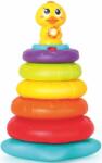 HOLA Пирамида за нанизване Hola Toys - С музика и светлина, Пате (H2101)