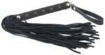 Rimba Bici Din Piele, Negru, 35 Cm