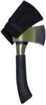 Mil-Tec Topor SURVIVAL din metal complet cu teacă din nylon oliv