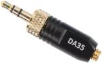 Deity Da35 Microdot Adapter - Fekete