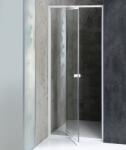 SAPHO Aqualine, AMICO csuklós zuhanyajtó 740-820x1850mm, átlátszó üveg, G70 (G70)