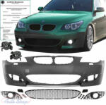  BMW E60 , E61 limuzin , touring m5 első lökhárító csomag szett pdc nélküli - autotuninghaus - 101 900 Ft