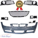  BMW E90, E91 M-Packet LÁMPA MOSÓS ELSŐ LÖKHÁRÍTÓ SZETT 2004-2008