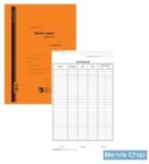 Belföldi 2x25lapos tömb + 9db 2lapos garnitúra építési napló (B.ETI.820/UJ/V)
