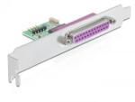 Delock hátsó keret, USB-ről 1 x párhuzamos DB 25 (61941)