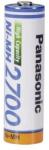 Panasonic AA HR06 BK-3HGAE 2700mAh Ni-Mh 1.2V újratölthető akkumulátor/elem