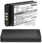 Utángyártott Nintendo C/TWL-A-BP TWL-003 DSi NDSi NDSiL 3.7V 1100mAh 4.07Wh Li-Ion játékkonzol akkumulátor utángyártott
