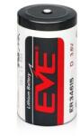 EVE ER34615 LS33600 D (góliát) 19000mAh 3.6V LiSOCl2 ipari lítium elem (ER34615)