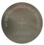  Li-Ion LIR2025 ML2025 30mAh 3.6V újratölthető akku / akkumulátor / elem / gombelem (LIR2025)